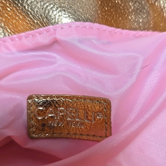 Capelli of New York Blush Textured Tote - Picture 5 of 6